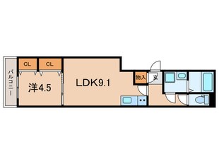 ジーメゾン大久保ラクニールの物件間取画像